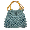 Cotton Macrame Bag with Cane Handles by Anju - Jilly's Socks 'n Such