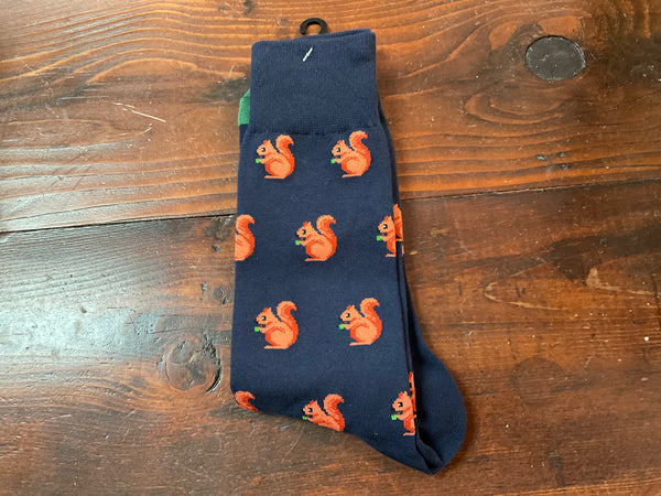 Men’s Squirrel sock - Jilly's Socks 'n Such