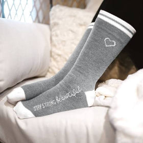 Women’s Stay Strong Beautiful Socks - The Comfort Collection