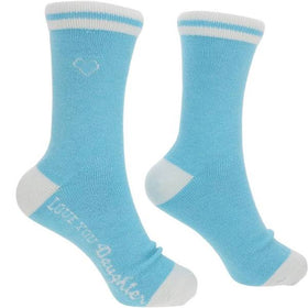 Women’s Love You Daughter Socks - The Comfort Collection