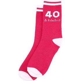 Women’s 40 and Fabulous Socks