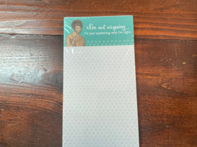 Shannon Martin Design Magnetic List Pads
