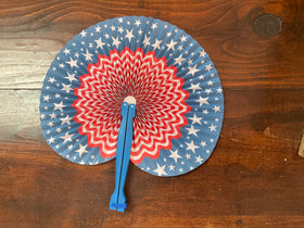 Stars & Stripes Folding Fan