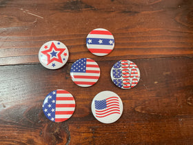 Patriotic Buttons
