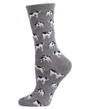 Women’s Cows Bamboo Socks