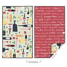 Microfiber Reversible Towel by Werkshoppe - Jilly's Socks 'n Such