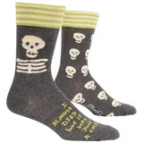 Mens “I almost died” Socks