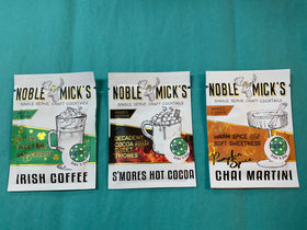 Noble Mick’s single serve cocktail mix