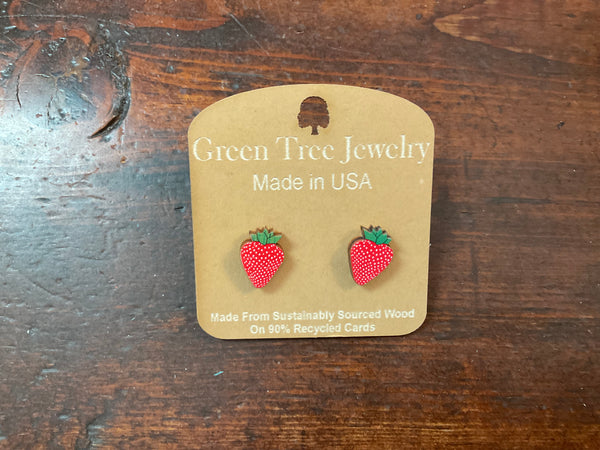 Strawberry Stud Earrings