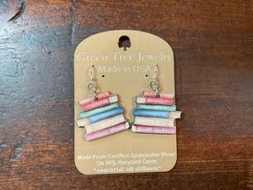 Books Earrings