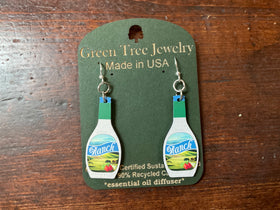 Ranch Dressing Earrings