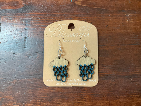 Rain Cloud Earrings