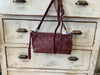 22 Tote Woven Shoulder Bag with Wristlet