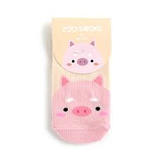 “Zoo Socks” for Toddlers - Pig