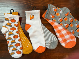 Women’s Fall crew socks 2 pack