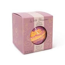 Wild Blossom Bath Bomb by Cait + Co - Raspberry Lemonade