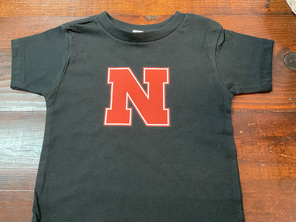 Kids “N” Nebraska black Tshirt