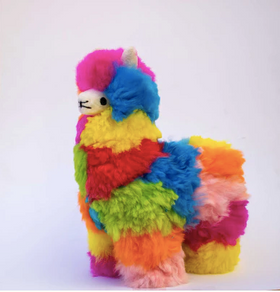 Rainbow Llama stuffed animal