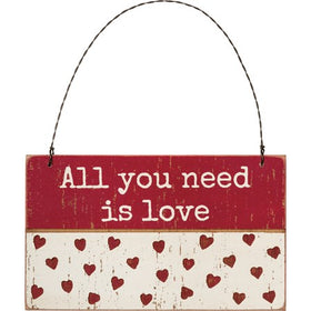 “All you need is love” Ornament
