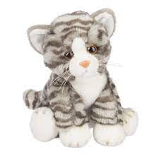 12” Heritage Grey Tabby Cat