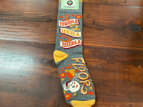 “1 Tequila 2 Tequila 3 Tequila Floor” Socks - One Size