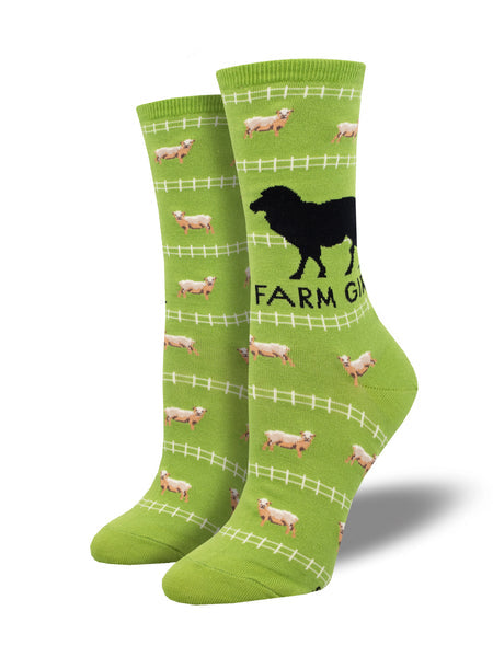 Women’s “Farm Girl” socks - Jilly's Socks 'n Such