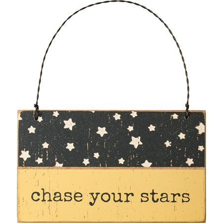 “Chase your stars” Ornament - Jilly's Socks 'n Such