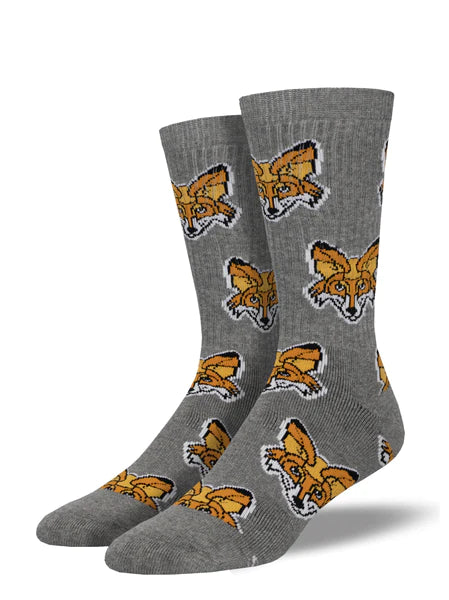 Men's “Foxy” Socks - Jilly's Socks 'n Such
