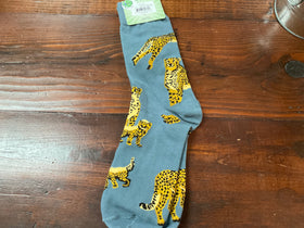 Cheetah Socks - One Size