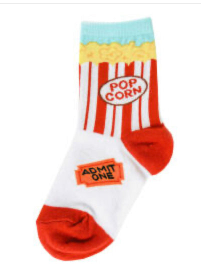 Kid’s Popcorn Socks - Jilly's Socks 'n Such