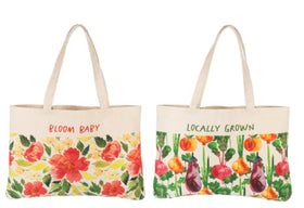 Bloom Baby/Locally Grown tote
