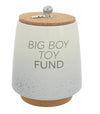 “Big Boy Toy” Ceramic Savings Bank - Jilly's Socks 'n Such