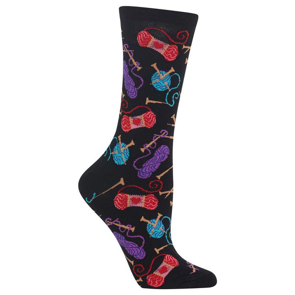 HotSox Women’s Knitting Queen Socks - Jilly's Socks 'n Such