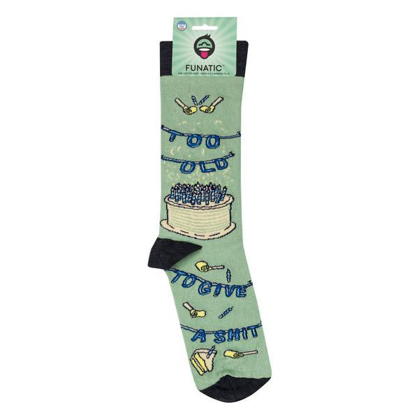 Funactic- Too Old Socks -One Size - Jilly's Socks 'n Such
