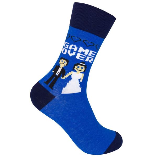 “Game Over” Socks - One Size - Jilly's Socks 'n Such