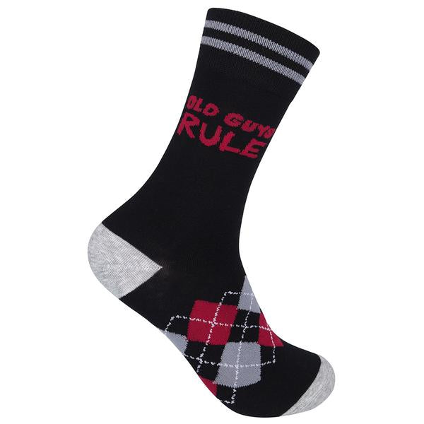 “Old Guys Rule” Socks - One Size - Jilly's Socks 'n Such
