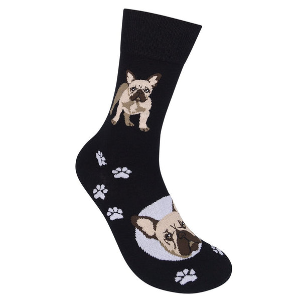 French Bulldog Breed Socks - One Size - Jilly's Socks 'n Such