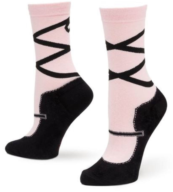 Women’s Slipper Socks - Ballerina - Jilly's Socks 'n Such