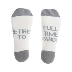 Women’s “Retired to Full Time Grandma” Socks