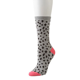 Women’s Spotted Grey Socks