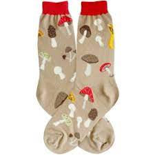 Women’s Mushroom Fungi Socks - Jilly's Socks 'n Such