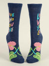 Women’s “Love Who You Love” Socks - Jilly's Socks 'n Such