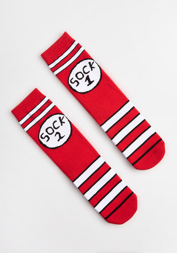 Kids “Sock 1 and Sock 2” Socks - Jilly's Socks 'n Such