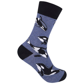 Unisex Whale Socks - One Size