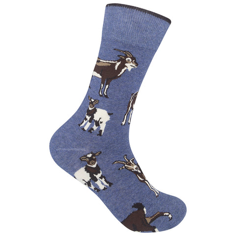Unisex goat Socks - One Size - Jilly's Socks 'n Such