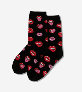 Women’s Hot Lips Socks