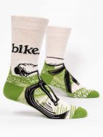 Women’s “Bike” Saying Socks - Jilly's Socks 'n Such