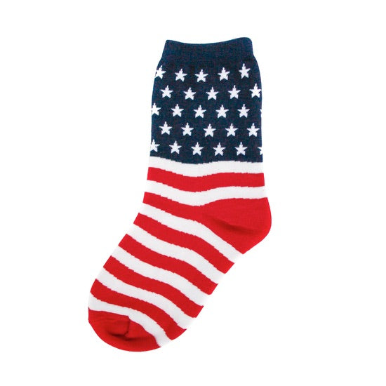 Kid’s American Flag Socks - Jilly's Socks 'n Such