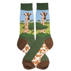 Men’s Giraffe Socks - Jilly's Socks 'n Such