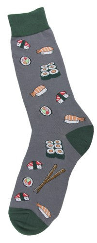 Mens Sushi Roll Socks - Jilly's Socks 'n Such